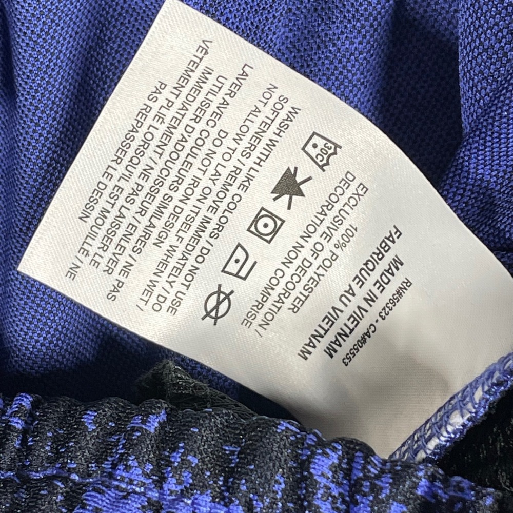 Jordan Breakfast Club Mens XXL Basketball Shorts Blue Black Wash Jumpman Mesh - Picture 2 of 10